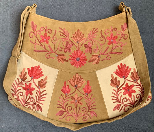 Large Embroidered Handbag
