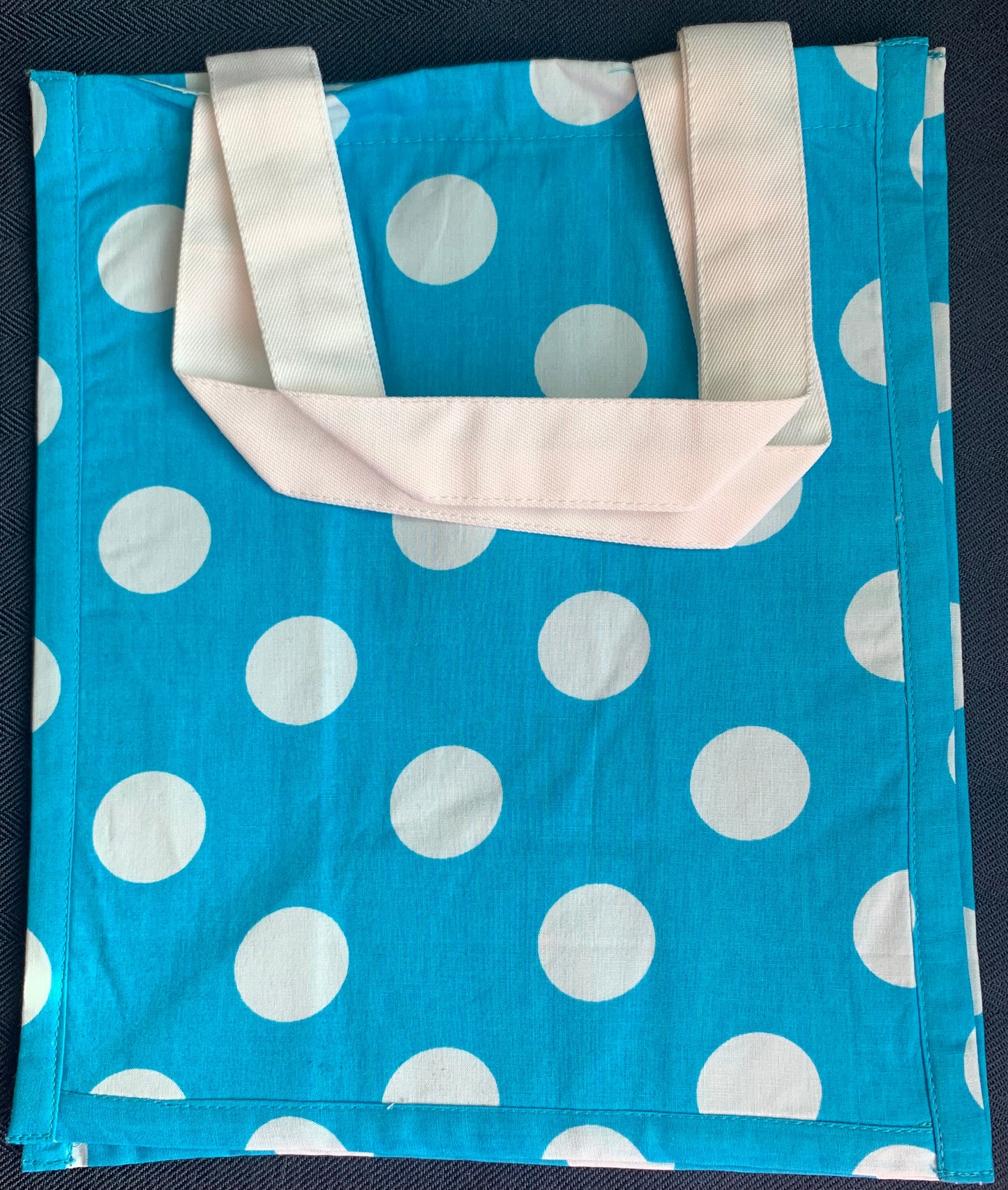 Baby Blue Polka Dots Gift Bag