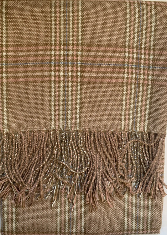 Plaid Melange Stoles
